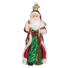 Old World Christmas Father Christmas With Bells No Box