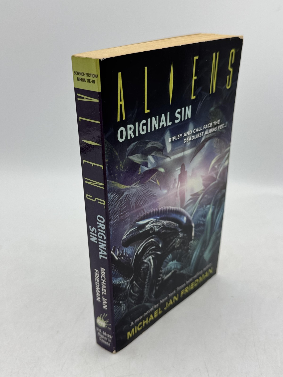 Aliens Original Sin Friedman, Michael Jan Softcover First Editio