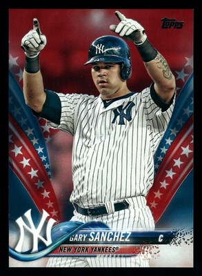 Gary Sanchez New York Yankees 2018 Topps Ind. Day #340 SN /76