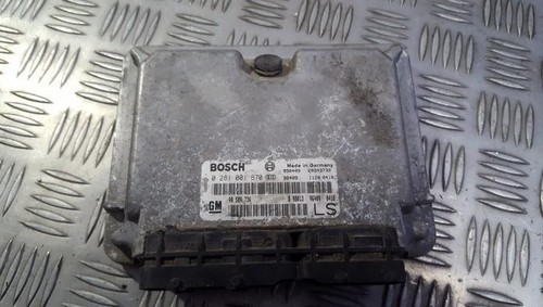 0281001670 Motormanagement, Steuergerät, ECU  90589736 Opel Astr DE370525-97