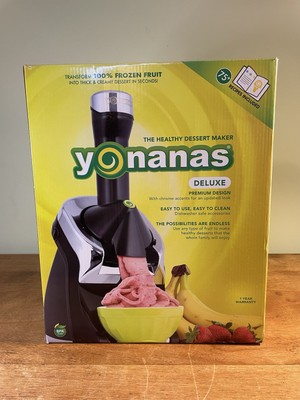 Yonanas Classic 200W Soft Serve Dessert Maker - Silver for