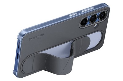 Samsung Standing Grip Case für Galaxy S25, Black  ''sehr gut''