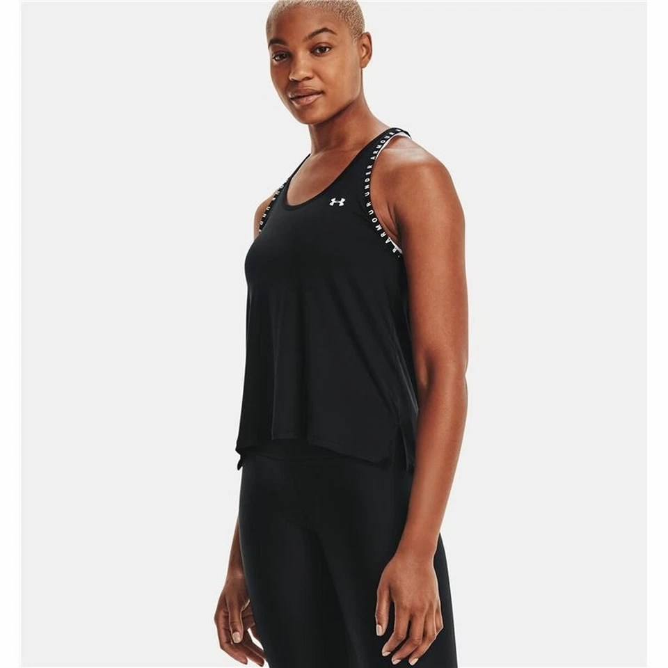 Camiseta de Tirantes Mujer Under Armour Knockout Negro - Imagen 3 de 4