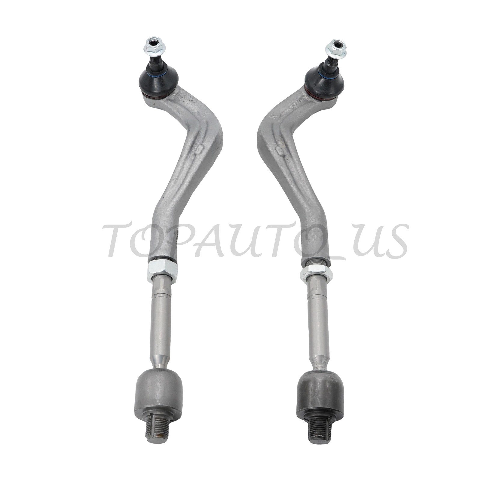 4PCS 673004614 673004615 LH & RH Inner+Outer Tie Rod End For Maserati Levante US