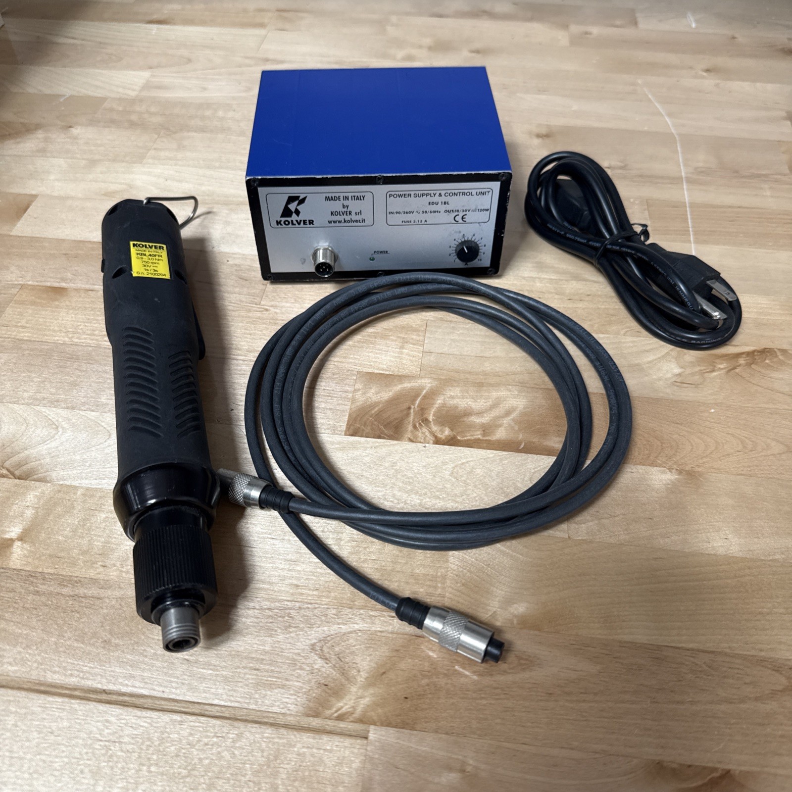 Kolver KBL40FR Torque Screwdriver And Power Supply