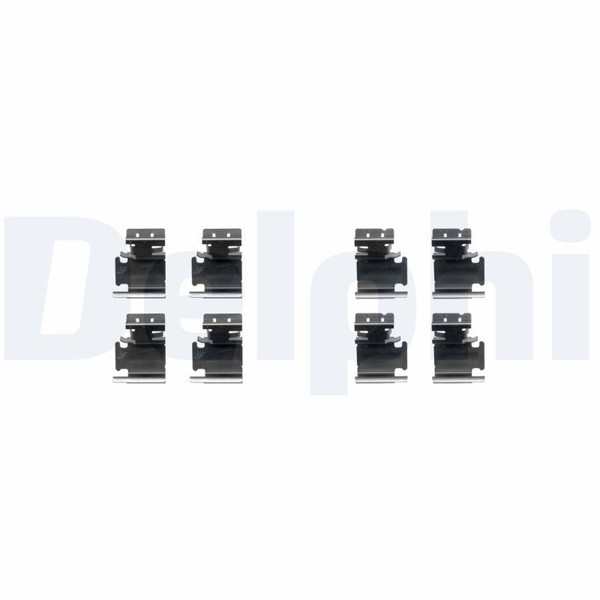 Delphi LX0354 ZubehöRsatz, Scheibenbremsbelag FüR Ford Honda Lancia Opel-image