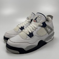 Size 7Y - Jordan 4 Retro Mid Midnight Navy GS