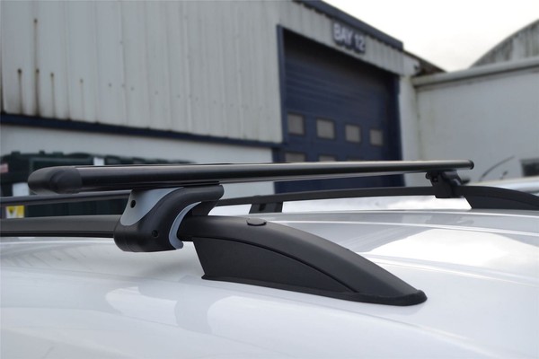 Schwarz DachträGer +Stangen+ StüCk Passend FüR Ford Transit Tourneo Custom Lwb-image