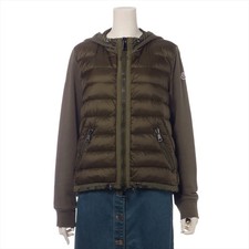 Moncler MAGLIA 16 years Nylon Down jacket M Ladies' Khaki C20938496000 There ar