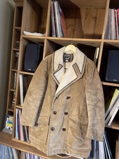 Men’s Gloverall Duffle Coat Cord Vintage Medium Camel Great Condition 