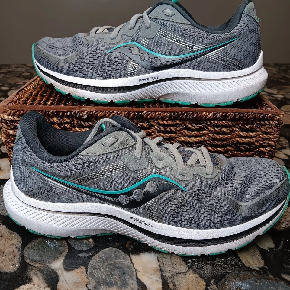 Zapatillas deportivas Saucony Omni 20 para mujer talla 10 anchas gimnasio caminar Foto 3 de 4