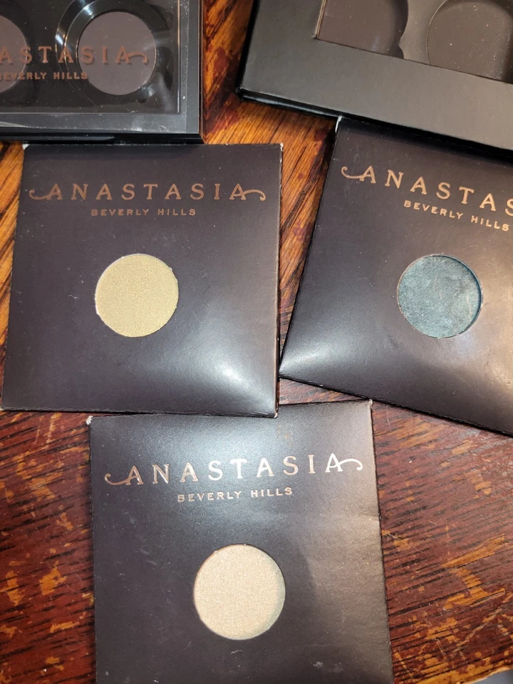 Lot Anastasia Beverly Hills Eye Shadow Single 6 Shades With 2 Compacts Nib - Image 3 of 4