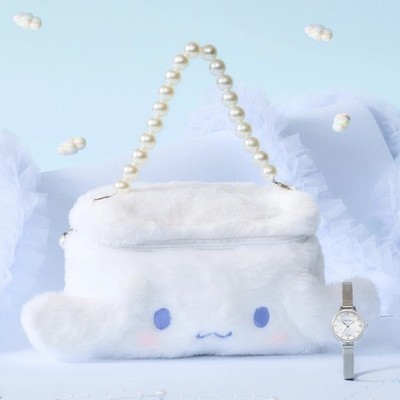 Angel Heart Cinnamoroll Sanrio collabo Quartz watch SR24SS w/Pouch