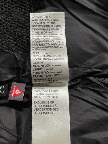 Chaqueta Puma X Skepta Pertex Puffer Negra Hombre Talla Pequeña Nueva 626671-01 - Imagen 9 de 12