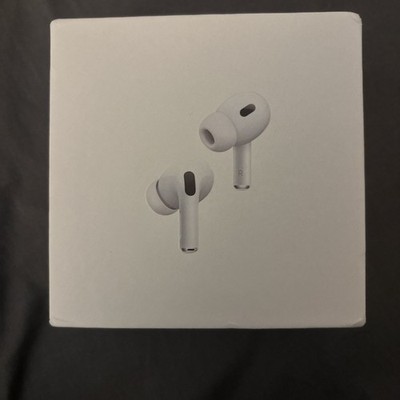 Apple AirPods Pro (2nd Gen) Wireless Bluetooth Earbuds White Built-In Mic