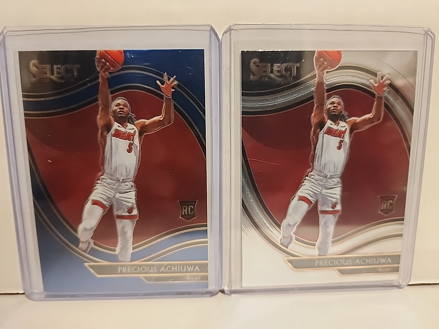 20-21 Select Courtside Precious Achiuwa Blue And Silver Base