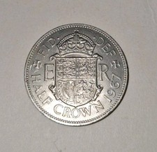 1967 GREAT BRITAIN FREE,HALF CROWN COIN,A MUST HAVE FOR THE COIN COLLECTOR 👇🏻