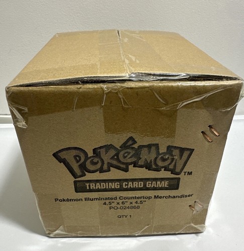 Pokémon Light Up Countertop Booster Box Display Illuminated Merchandiser - Picture 4 of 6