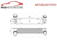 LADELUFTKÜHLER KÜHLER LADELUFT VALEO 818594 A FÜR BMW 3,1,X1,E84,E90,E91,E81