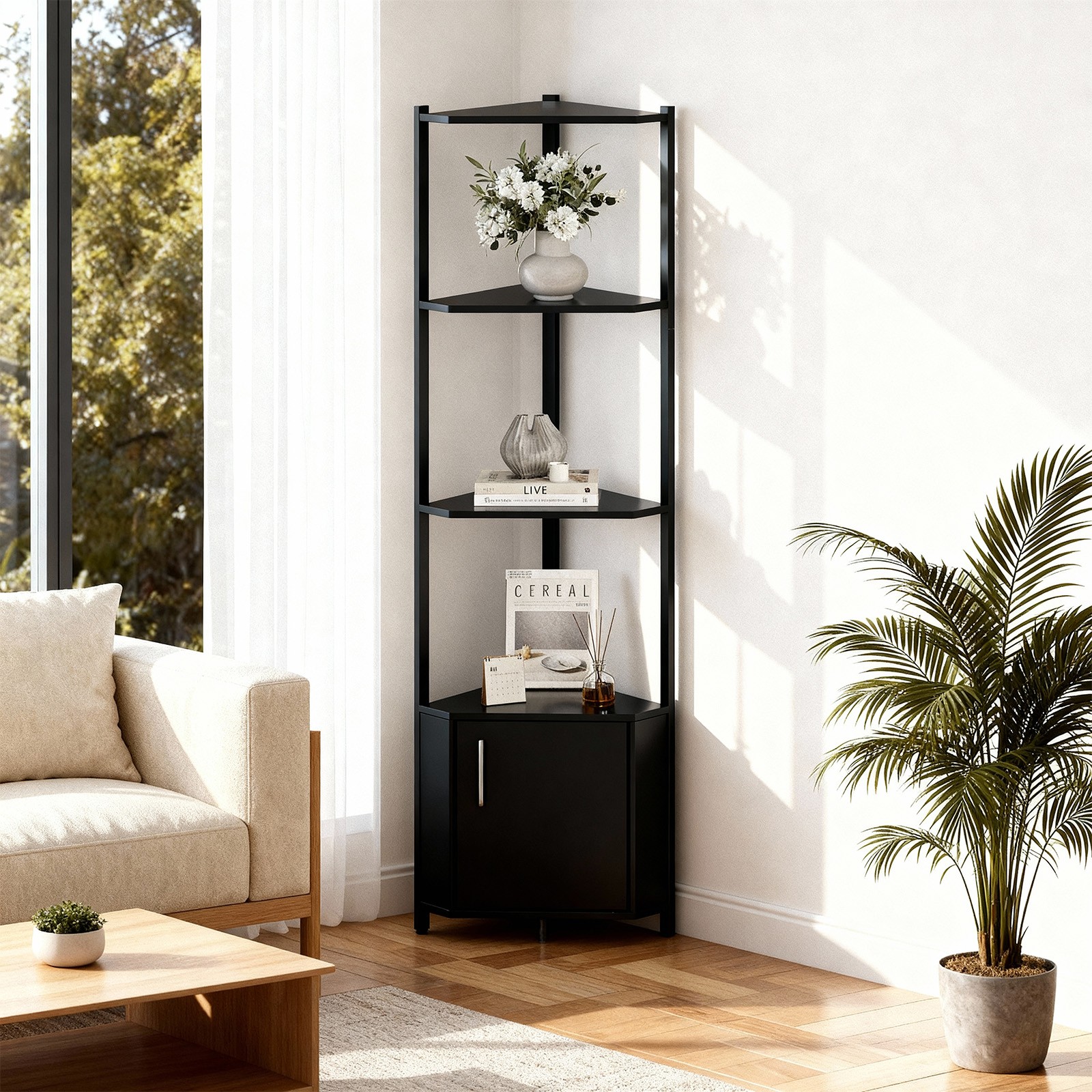 5 Tier Display Stand For Living Room Bedroom Kitchen Bathroo