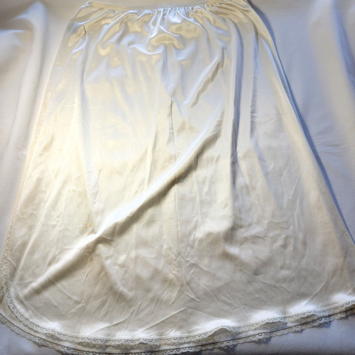 6 Vintage Slips Most Nylon HALF Vassarette Texsheen Sears FULL Mel-Lin Strapless - Picture 9 of 21