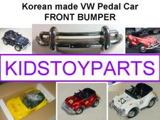 VINTAGE FRONT BUMPER FOR VW VOLKSWAGEN BEETLE BUG PEDAL CAR OR ELECTRIC VERSION