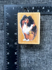 That's All She Stamped Wm Rubber Stamp F-710 Shetland Sheepdog Dog 1992 New Vtg