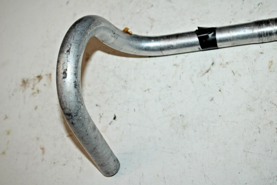 Vintage Drop Bar Handlebar 25.4mm 36cm Racing Road L'Eroica Silver USA Shipping - Image 4 of 4