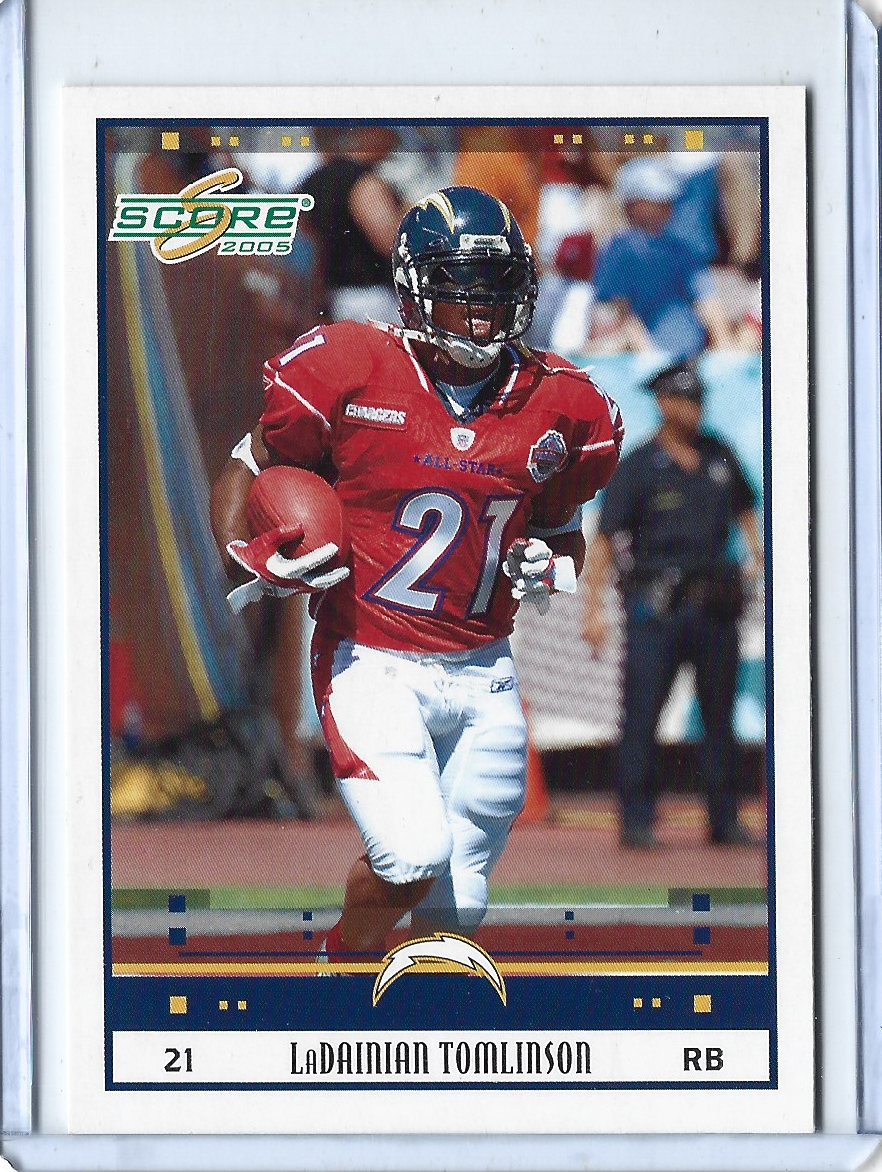 2005 Score LaDainian Tomlinson Pro-Bowl Card #316 🏈🔥HOF'er