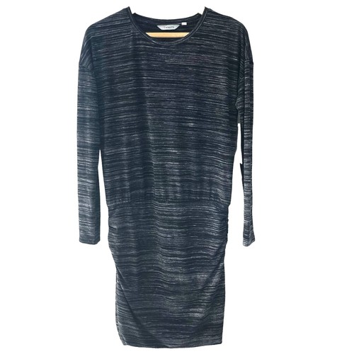 athleta zuma shirt dress Athleta Zuma Long Sleeve Shirt Dress S Viper Grey Sporty Active Pockets Travel