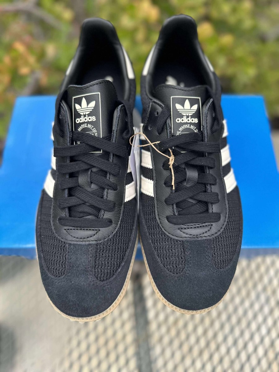 Adidas Originals Mens Samba OG Core Black Cream White Magic Beige