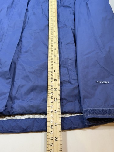 The North Face Dryvent Rain Jacket Women's SZ L Black Outdoors Hiking Windproof - 第 4/5 張圖片