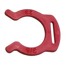 John Guest RO tubing locking clips for 1/4" and 3/8" tubing (10 Pack) - Picture 3 of 5