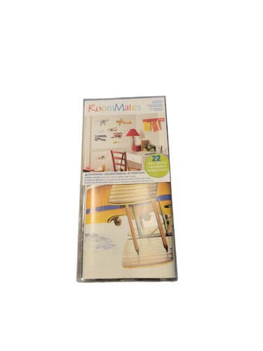 VINTAGE PLANES York Airpalnes ROOMMATES PEEL AND STICK WALL DECALS # RMK1197SCS