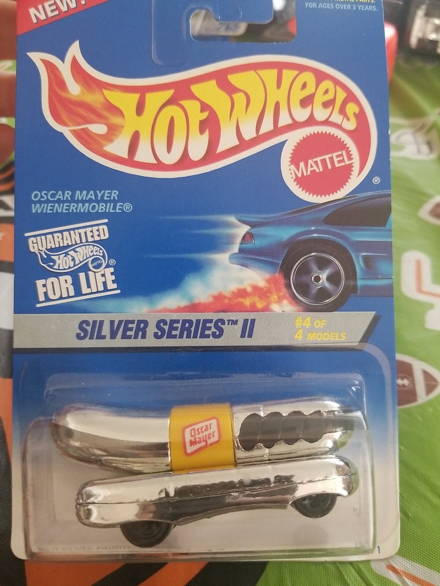 Hot Wheels 1995 Silver Series II Oscar Mayer Wienermobile 1993