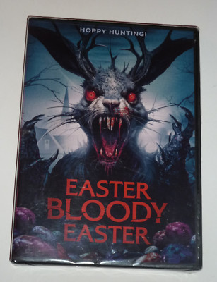 Easter Bloody Easter DVD 2024 horror movie evil Jackalope killer bunny NEW!