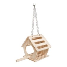 Bird Birdhouse Grinding Scratchers Nest Stand for Parrots Conure Budgies Toy