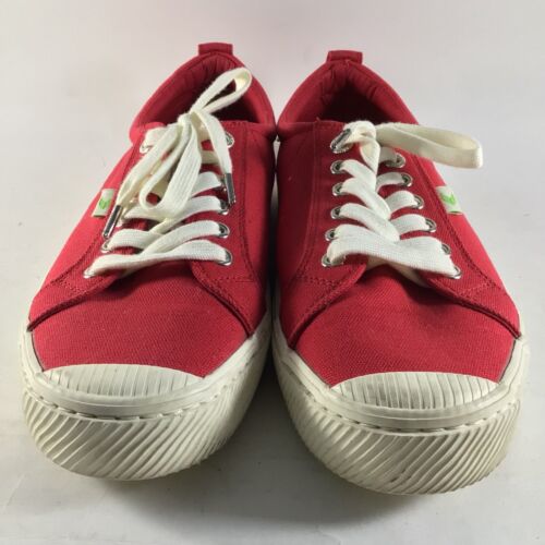 Cariuma OCA Halbschuhe Schnürschuhe rot Größe Herren 10 Damen 11,5 - Bild 2 von 8