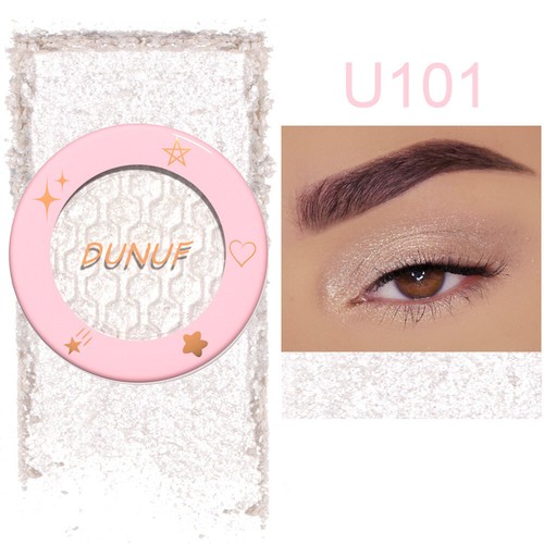 Compact Eyeshadow Glitter Shimmer Metallic Pigment Eye Shadow Palette Cream UK - Picture 9 of 24
