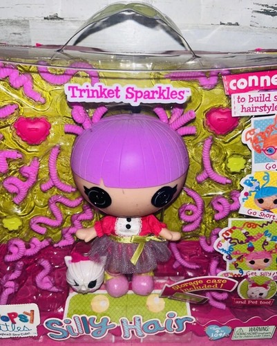 NEW LALALOOPSY Littles SILLY HAIR Doll TRINKET SPARKLES Pet May 24th NIB 30+Pcs - Picture 2 of 9