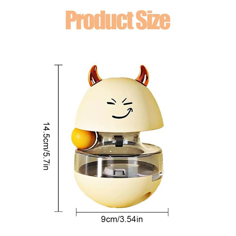 Tumbler Leaker Teaser Cat Toy Interactive Dog Cat Toy Food Dispensing Puzzle Toy Tumbler Leaker Teaser Cat Toy Interactive Dog Cat Toy Food Dispensing Puzzle Toy