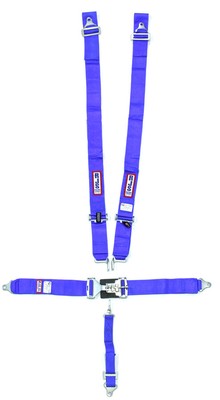 RJS Racing Equipment 5-PT Harness System Bl Ind Wrap Mt