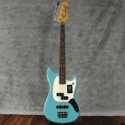 Fender Mexico / Player II Mustang Bass PJ Rosewood Aquatone Blue S