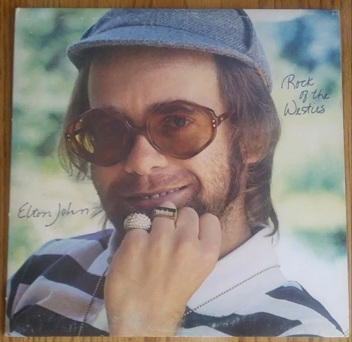 ELTON JOHN - ROCK OF THE WESTIES - 1975 MCA RECORDS VINYL ALBUM - (VG/VG)