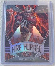 Jerry Rice 2020 Phoenix Fire Forged 49ers Insert Nfl Football
