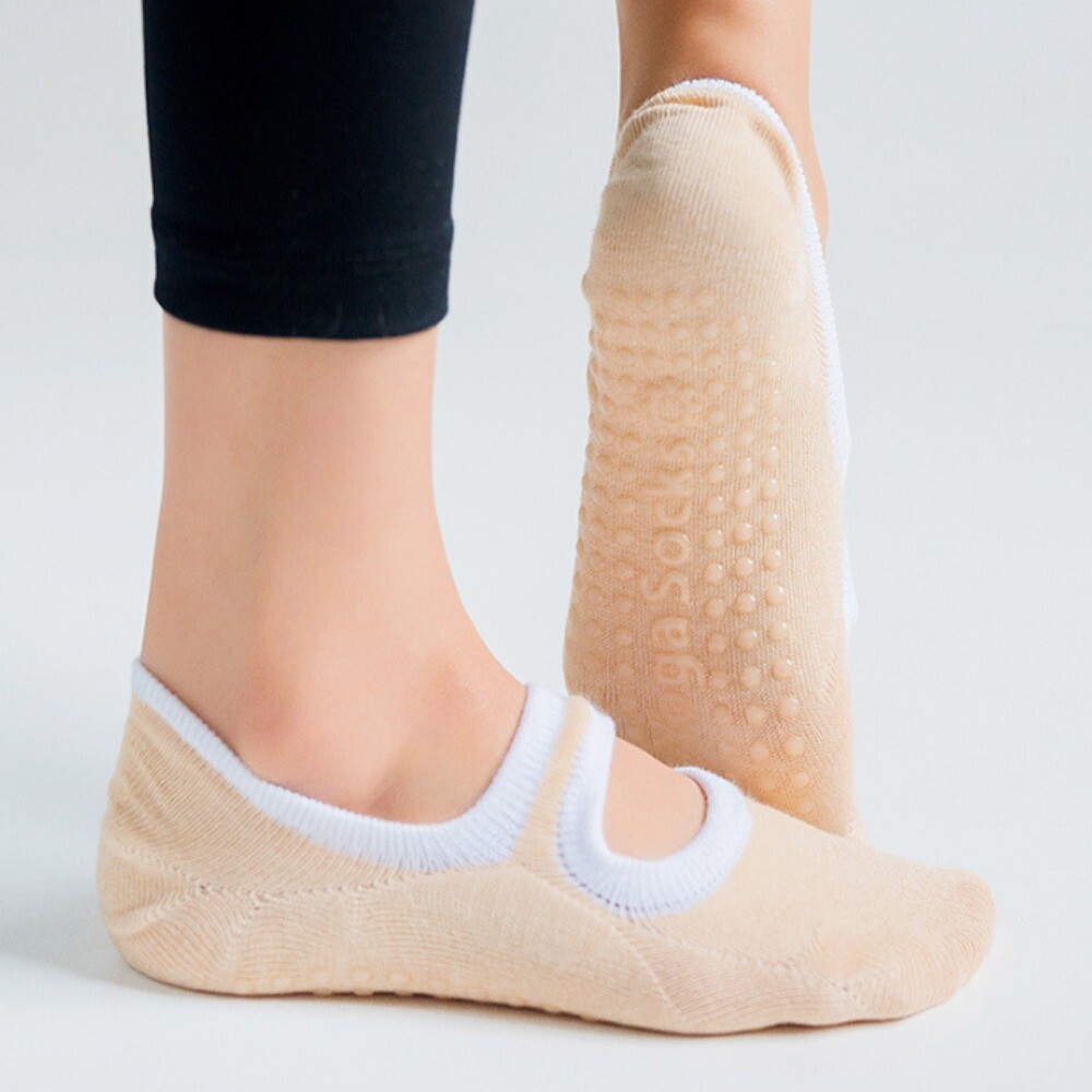QuickDry Yoga Socks AntiSlip Sports Socks New Pilates Ballet Socks eBay