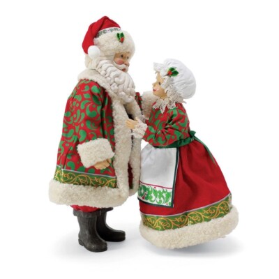 Possible Dreams Santa & Mrs. Claus 2-piece Christmas Set Jim Shore New 6010206