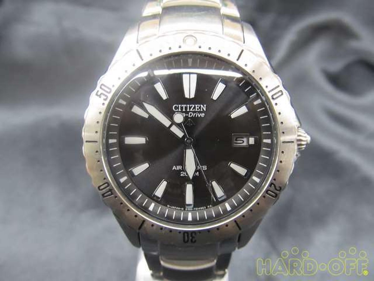 CITIZEN eco drive air diver's 200m