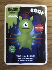 Bear Yo-yo Animals Limited Edition bonus Card Creature Creations Gorf YOYO