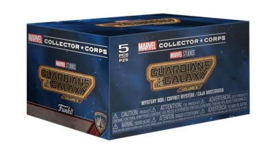 Factory Sealed Funko Marvel Collector Corps Guardians of The Galaxy 5 pc Vol 3L